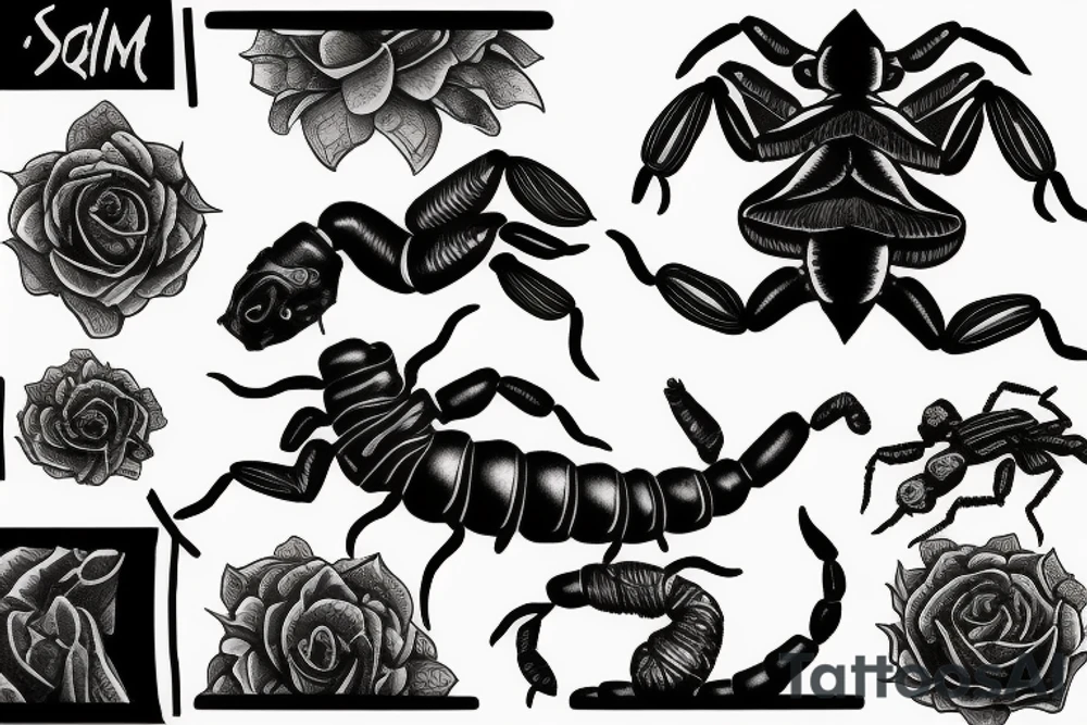 Scorpion tattoo idea
