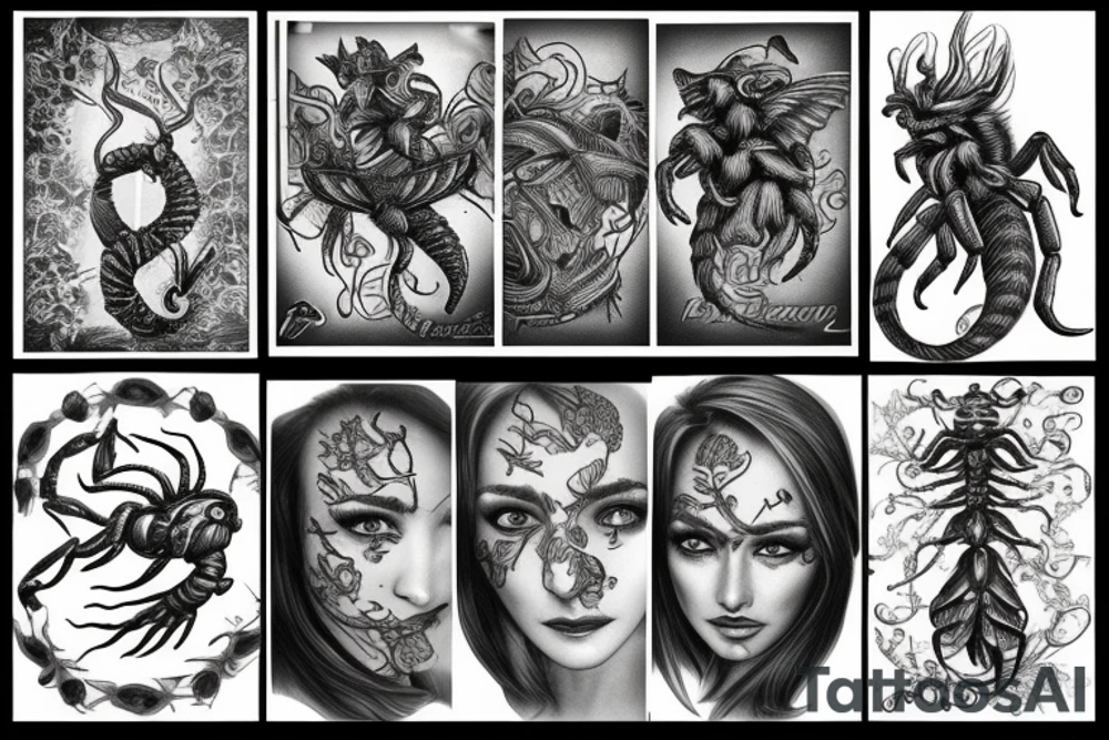 Scorpio tattoo idea
