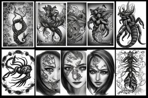 Scorpio tattoo idea