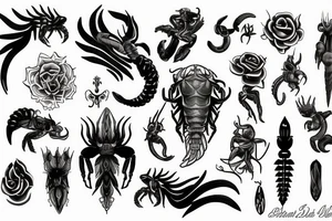 Scorpio tattoo idea