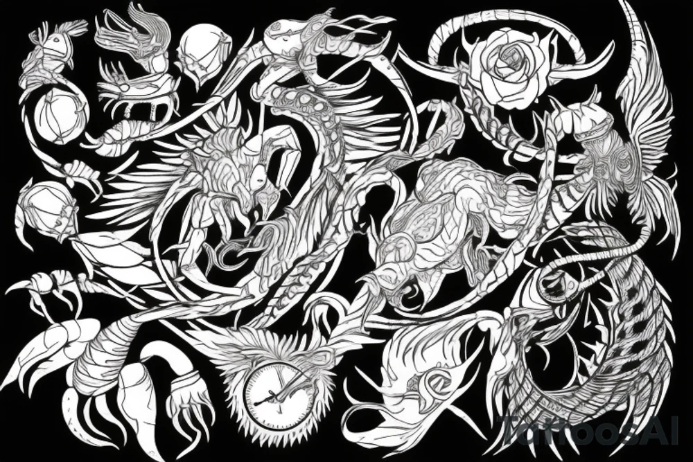 Scorpio tattoo idea