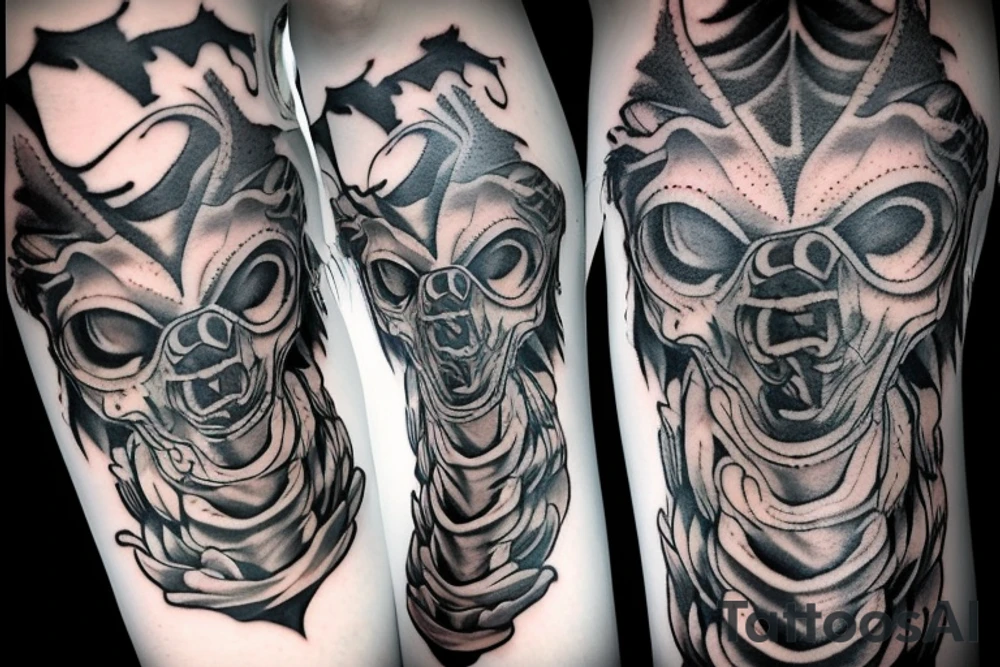 Scorpio on arm tattoo idea