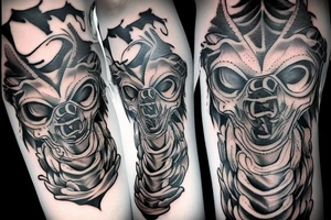 Scorpio on arm tattoo idea