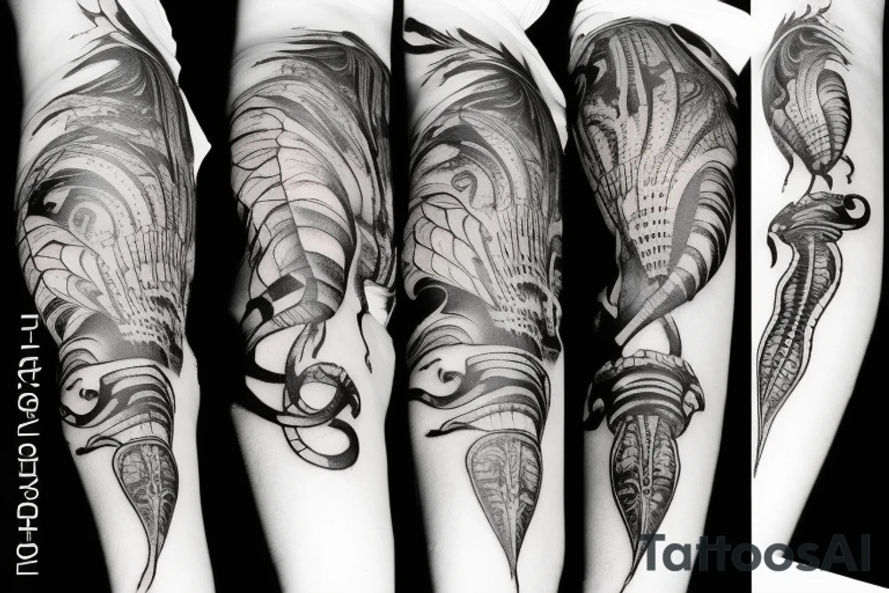 Scorpio on arm tattoo idea