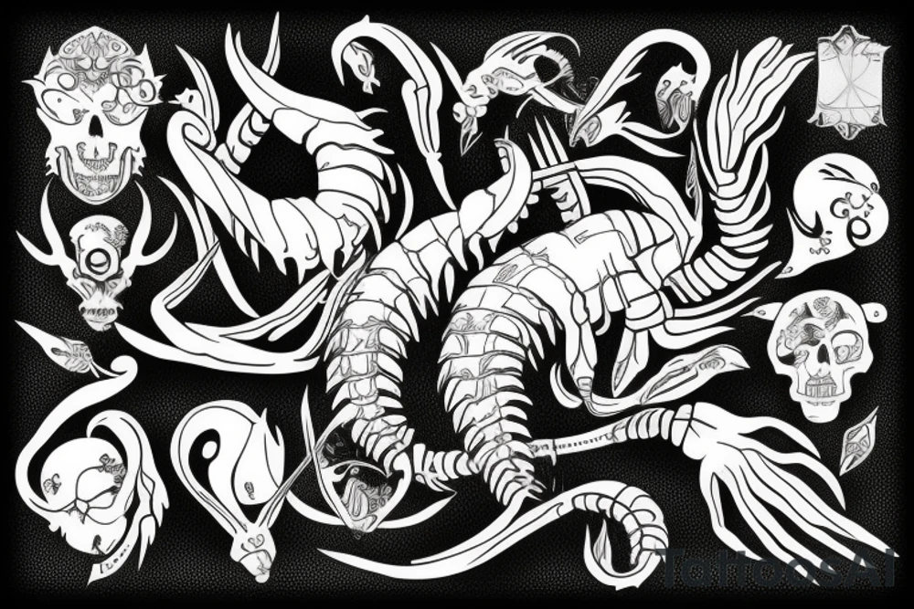 Scorpio tattoo idea