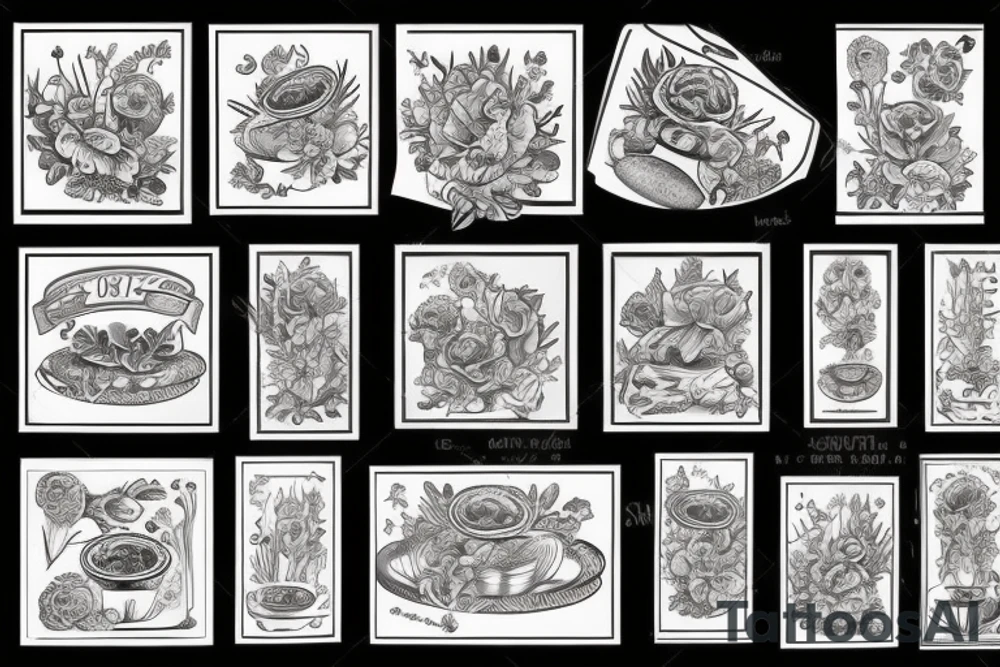 clawfoot bathtub garden tattoo idea