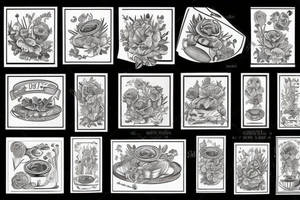 clawfoot bathtub garden tattoo idea