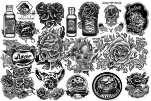 Protection & Love tattoo idea