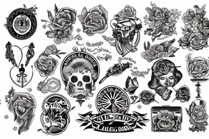 Protection & Love tattoo idea
