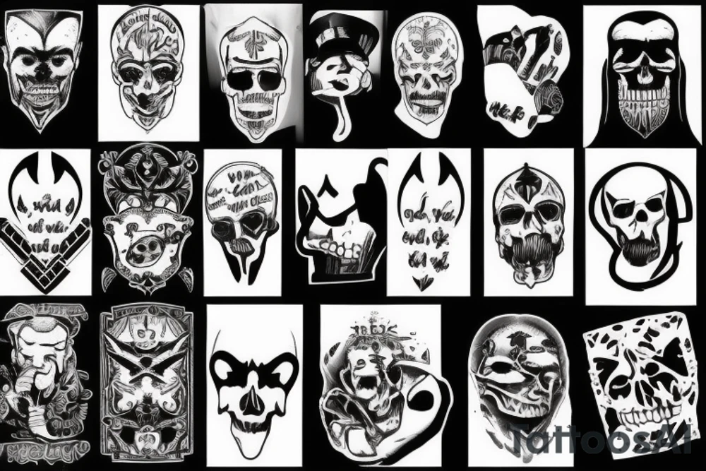 I’m not a bad guy but I’m not a good guy at heart tattoo idea