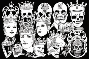Heavy is the head that wears the crown tattoo idea