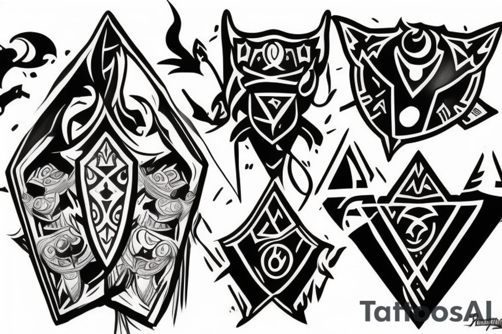 Ocarina of Time tattoo idea