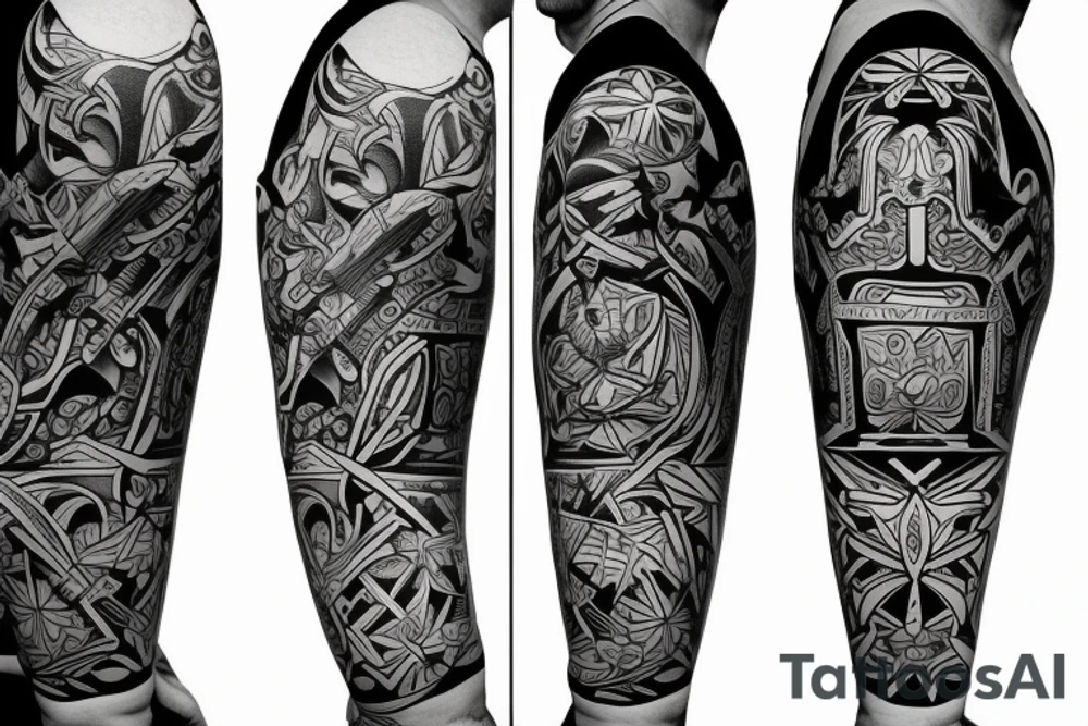 Jiu jitsu tattoo idea