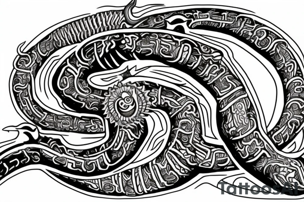 quetzalcoatl tattoo idea