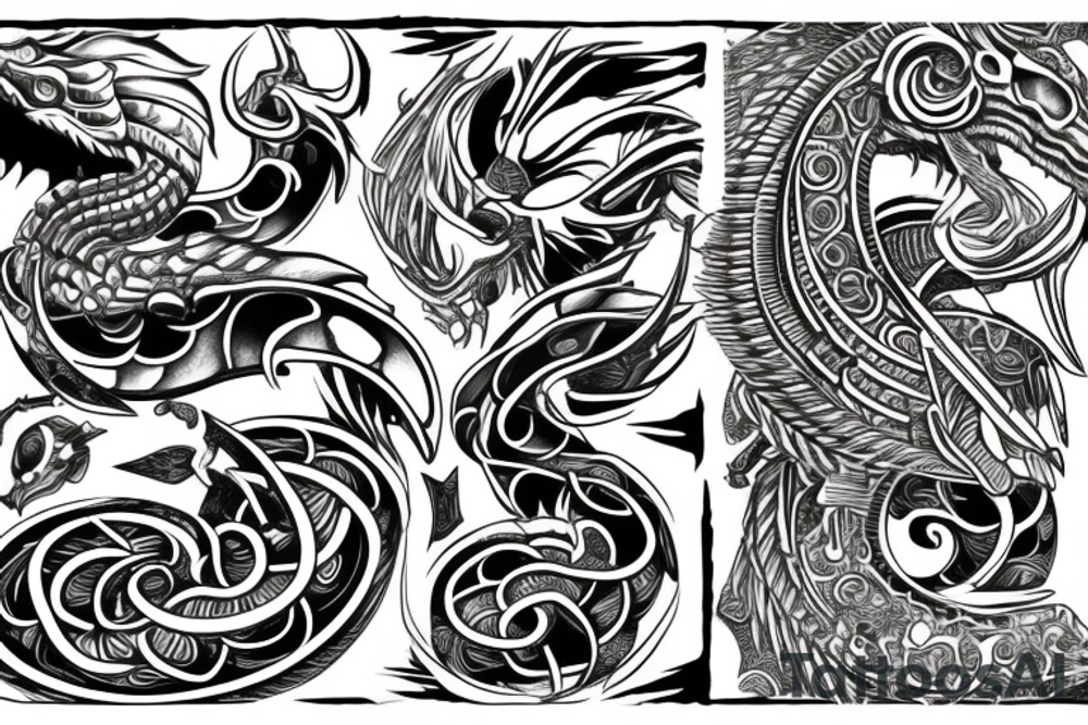quetzalcoatl tattoo idea