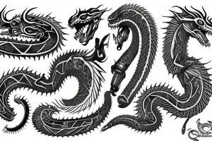quetzalcoatl tattoo idea