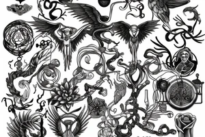 caduceus tattoo idea