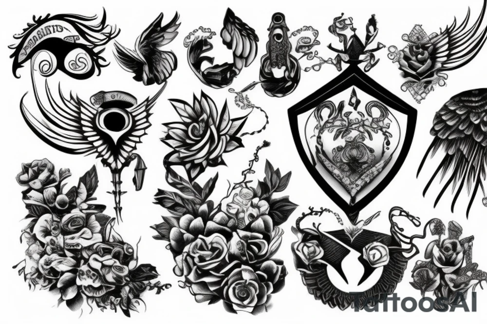 caduceus tattoo idea