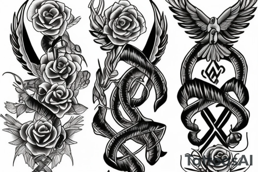 caduceus tattoo idea