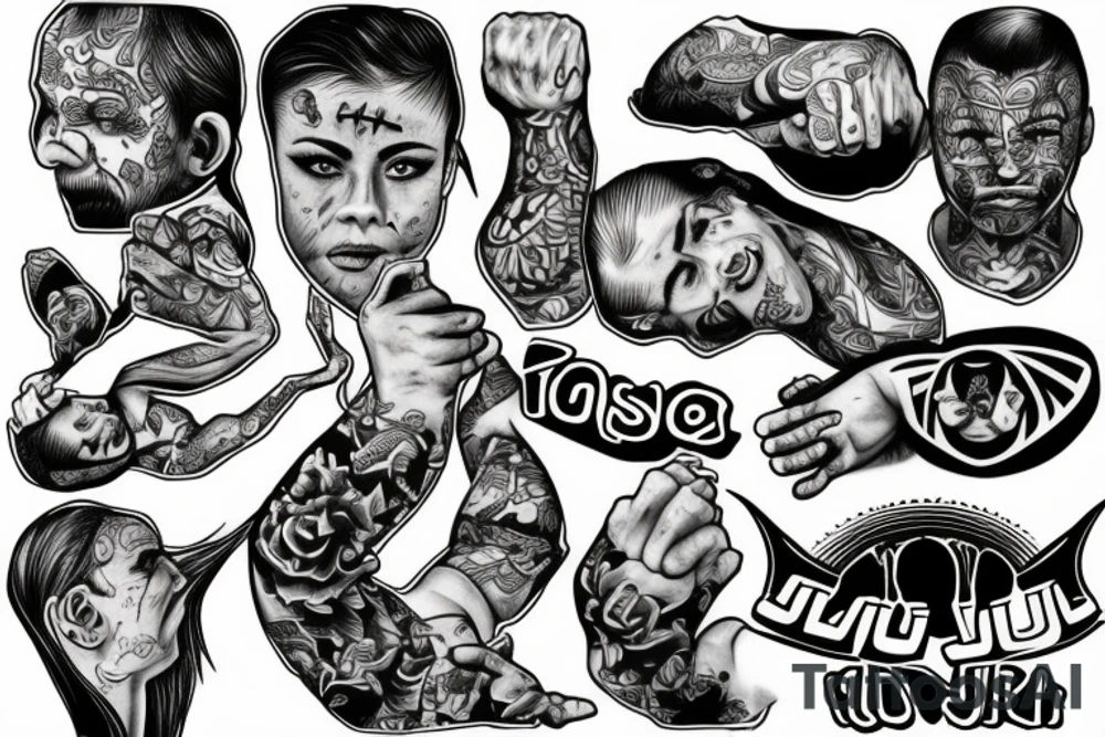 jiu jitsu tattoo idea