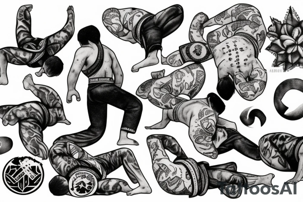 jiu jitsu tattoo idea