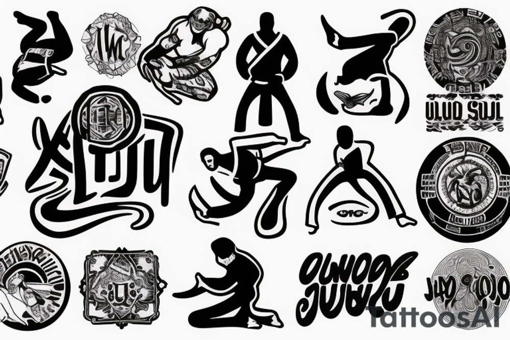 jiu jitsu tattoo idea