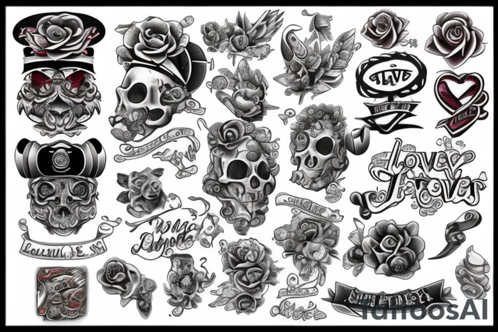 Protection & Love tattoo idea