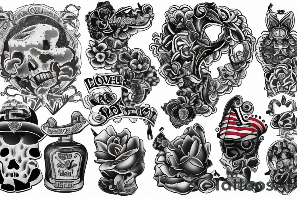Protection & Love tattoo idea