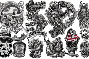 Protection & Love tattoo idea