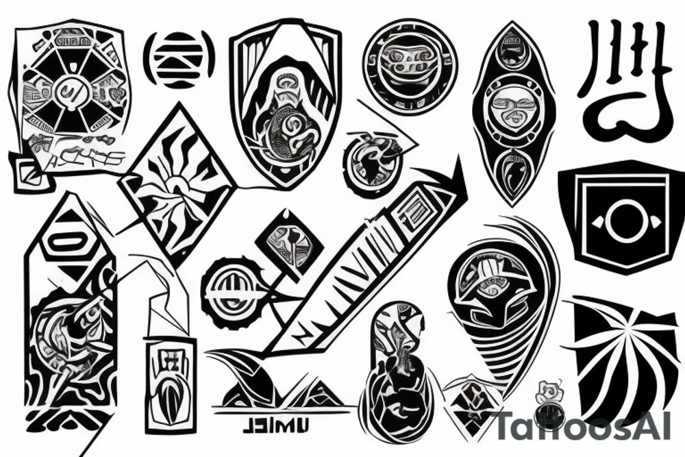 jiu jitsu tattoo idea