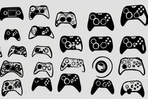 xbox controller tattoo idea