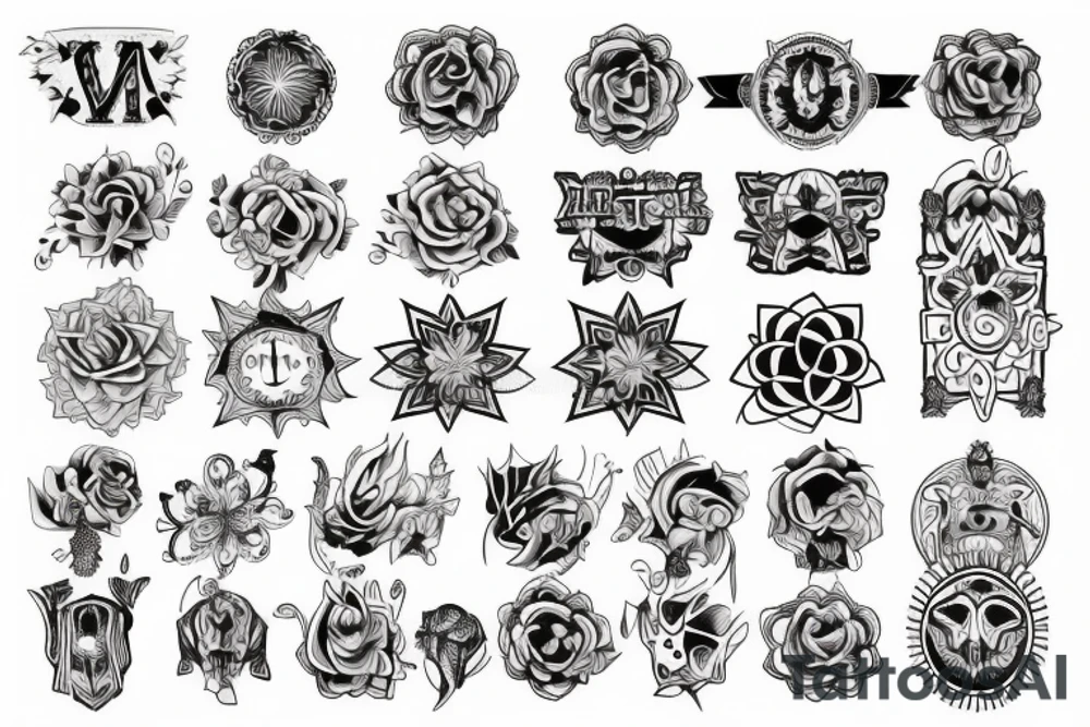 Traditional 
Sleeve tattoo idea