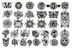 Traditional 
Sleeve tattoo idea