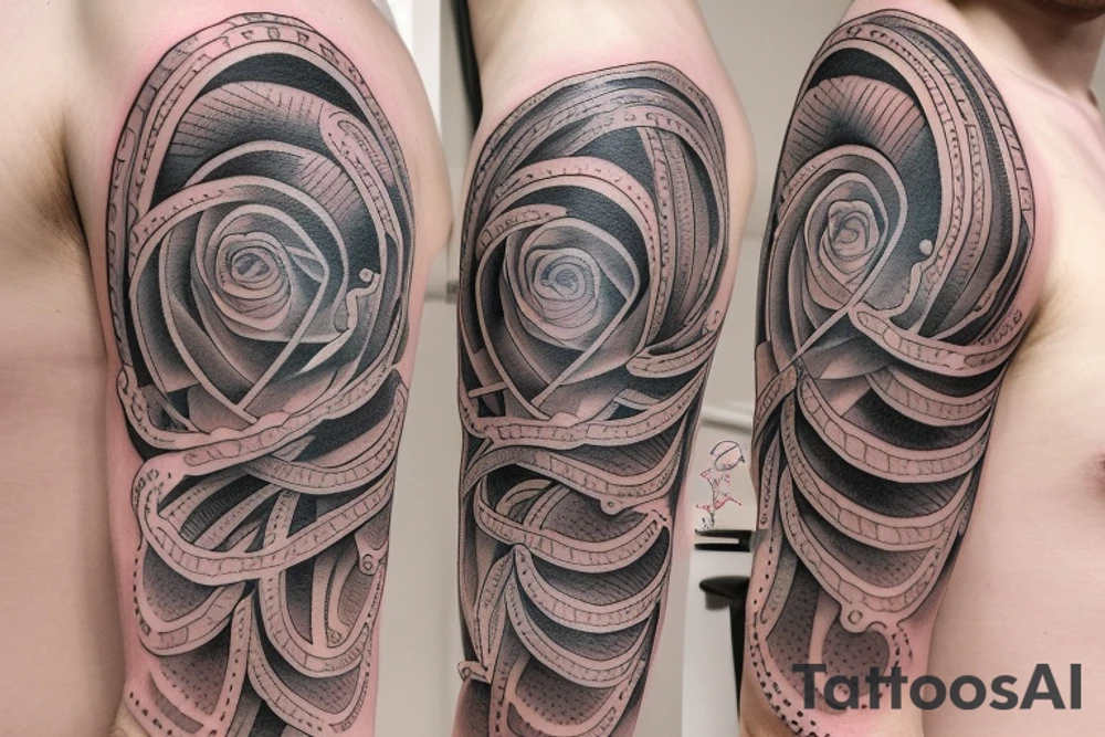American 
Traditional 
Sleeve tattoo idea