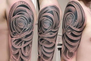 American 
Traditional 
Sleeve tattoo idea
