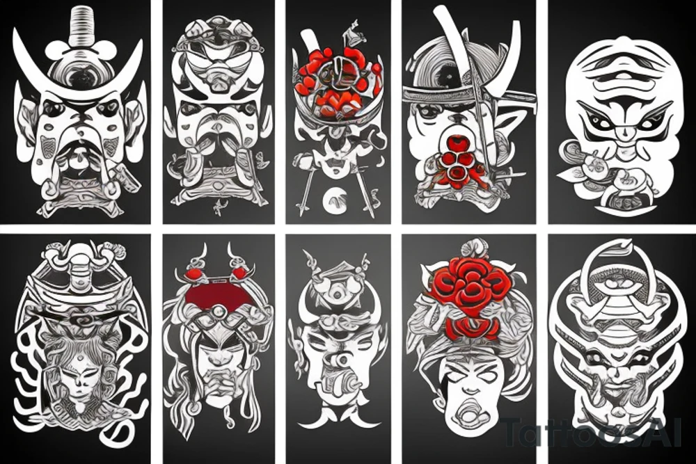 samurai tattoo idea