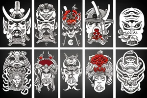 samurai tattoo idea