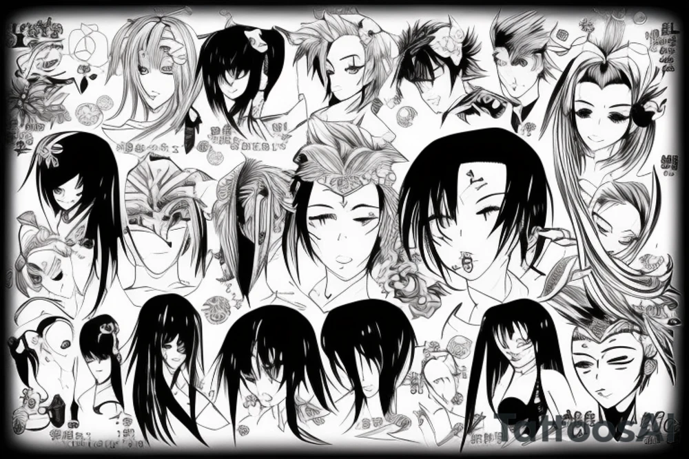 anime tattoo idea