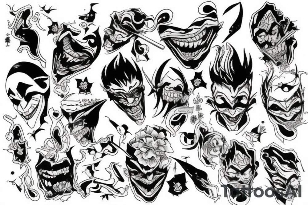joker tattoo idea