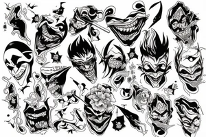 joker tattoo idea