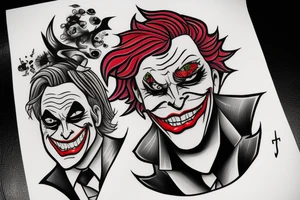 joker tattoo idea