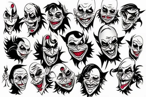 joker tattoo idea