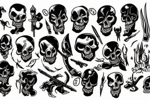 reaper tattoo idea