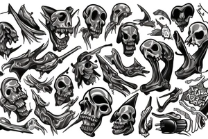 reaper tattoo idea