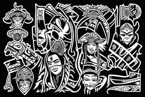 Text: Suspected Fraud Team tattoo idea