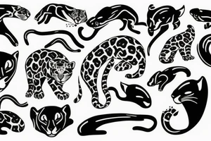 jaguar tattoo idea