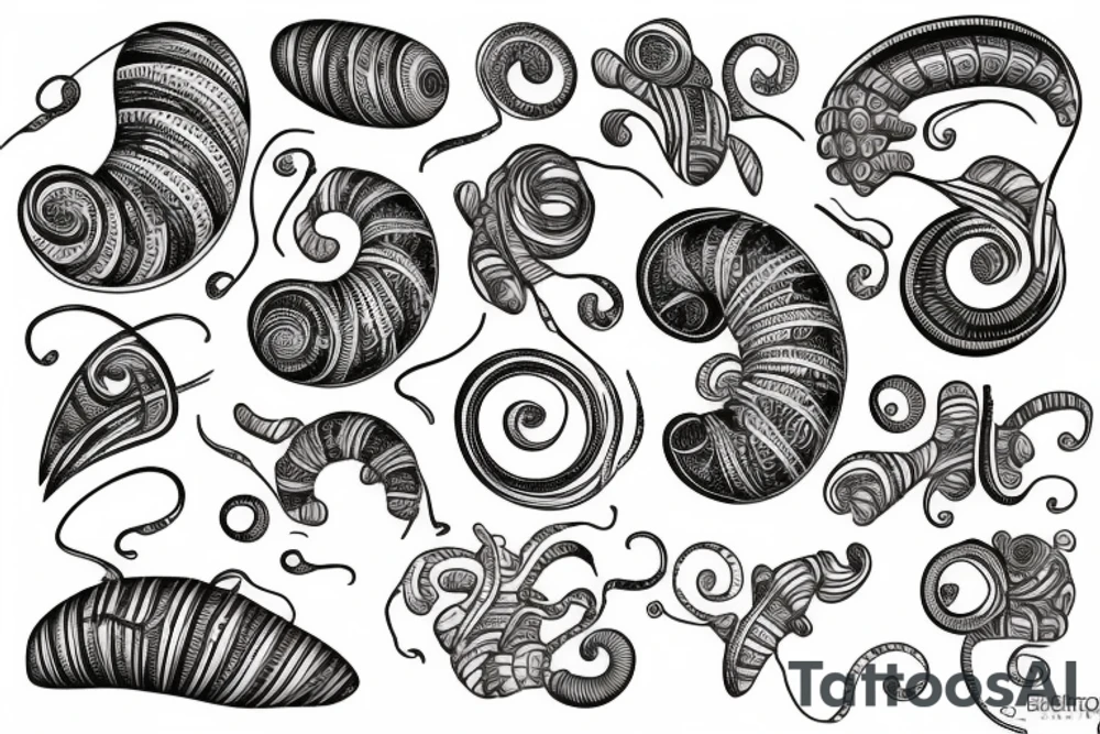 cochlea tattoo idea