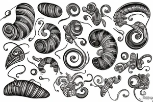 cochlea tattoo idea