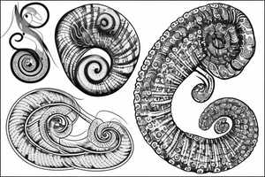 cochlea tattoo idea