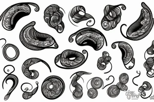 cochlea tattoo idea
